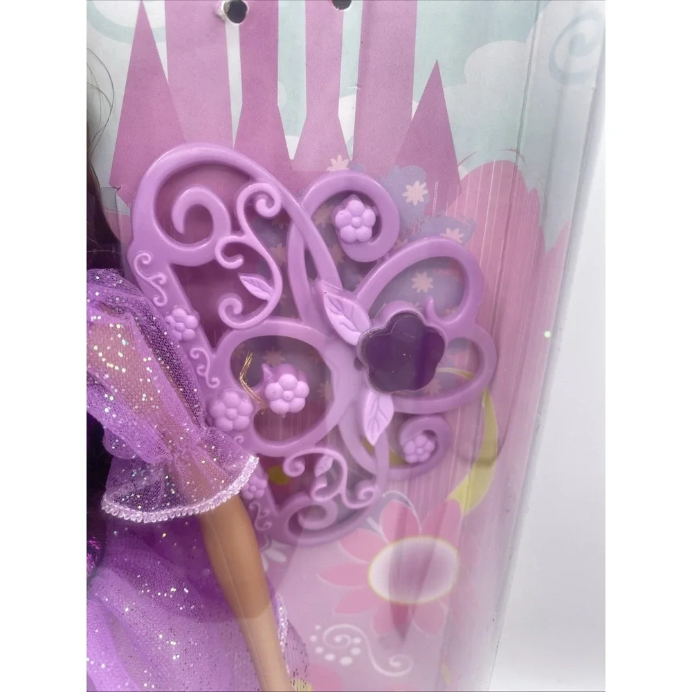 2007 Barbie Princess Ballerina with tiara, purple, Mattel,‎ M0131